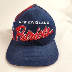 New England Patriots Youth Hat Blue Red New Era Snapback NFL 9Fifty Adjustable